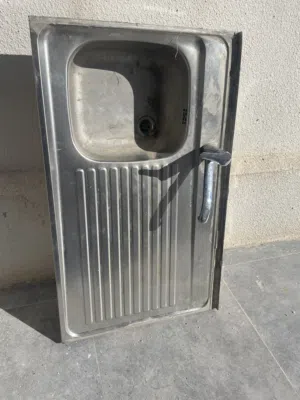 حوض مجلى المنيوم مع بطاريه