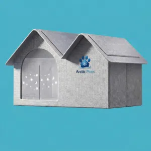 Selling a Cooling Pet House with Ice Pack System — designed to keep your pet cool and comfortable