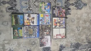كل قطعة سعرها 4 الالف ps1 ps2 ps3 ps4