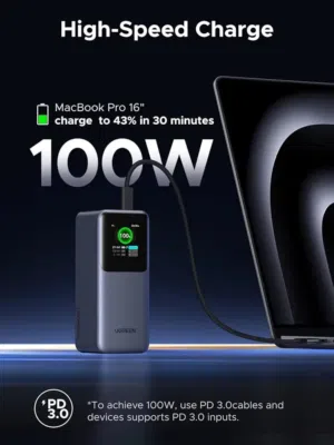 باور بانك ugreen بسعة 20 الف امبير