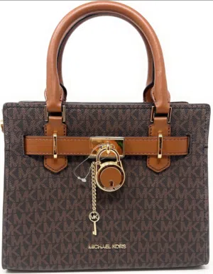 Michael Kors Satchel Monogram Brown