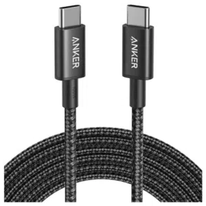 كيبل شحن كابل نايلون -C إلى -C  يدعم PD حتى 60W للشحن السريع من Anker