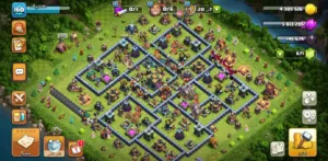 قريه كلاش اوف كلانس لفل 14 مكس 13