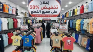 تصفية محل ملابس العامرات
