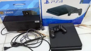 بلايستيشن 4 سليم اونلاين مستعمل نظيف مع الملحقات