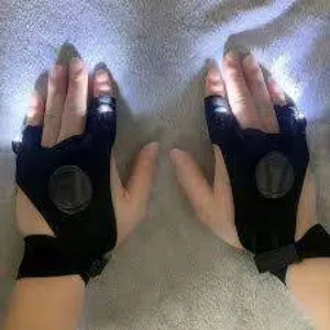 قفاز يدوي مع إضاءة LED