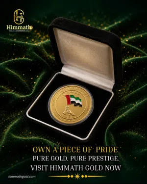 Proud of UAE 1 Ounce Gold Coin (999.9)  In Stock at Himmath Gold Dubai
