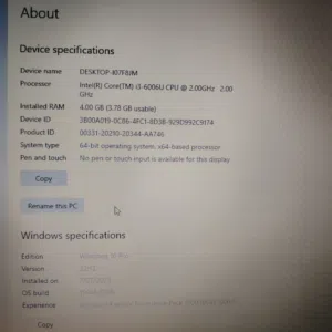 لاب توب ديل للبيع كور اي 3 جيل 6