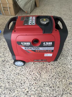 مولد صامت بنزين 4.5 KVA تشغيل ريموت KINMAX