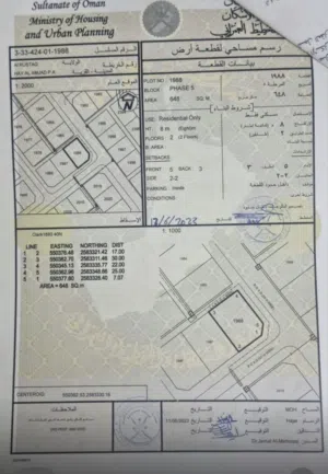 للبيع ارض بمخطط حي الامجاد 5