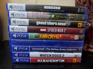 used ps4 and ps5 games