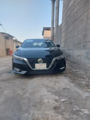نيسان سنترا 2021 وراد امريكي حادث بنيد ودعاميه وبيها بارد 128 ورقه بيها مجال