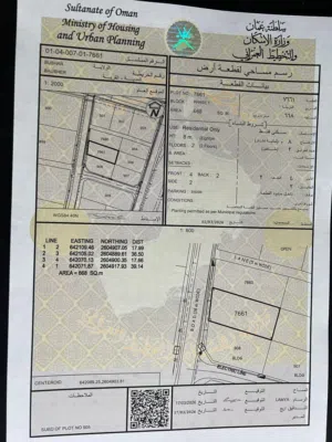 أرض سكنية في المنى