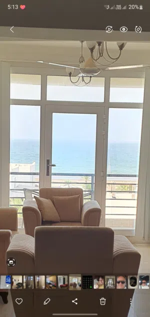 flat sea view near airport and al mouj compound 1 min from the beach