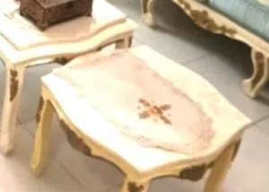 2 COFFEE TABLES (fancy)