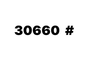رقم 30660 رمز 1