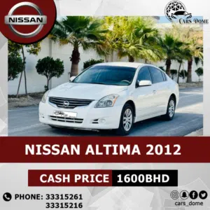 Price Reduced Nissan Maxima 2012 With Sunroof نيسان ماكسيما For Sale