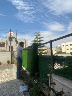سياج عشبي تركي دبل حديد افضل الانواع