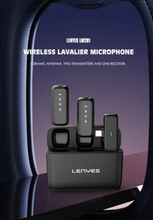 ميكروفون Lenyes LM201 اللاسلكي: صوتك، بقوة احترافية! بسعر مغري