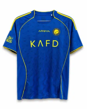 Shirt Al Nassr Blue Football Jersey – Premium Fan Edition Sports Shirt  Unisex
