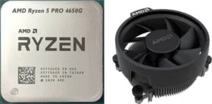 معالج ryzen 5 4650g مع المبرد