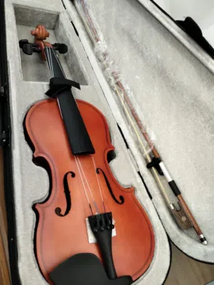 كمان انجل خشب الكامل متوفر جميع المقاسات Angel Violin مع كامل اغراضه