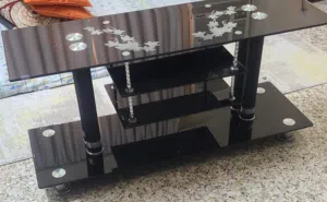 Elegant Black TV Table