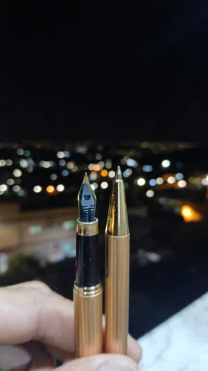 قلم حبر جاف وريشه اصليات صناعه المانيه للبيع