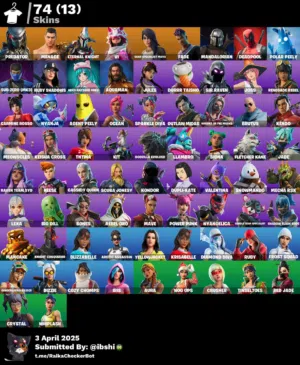 حساب فورت نايت للبيع