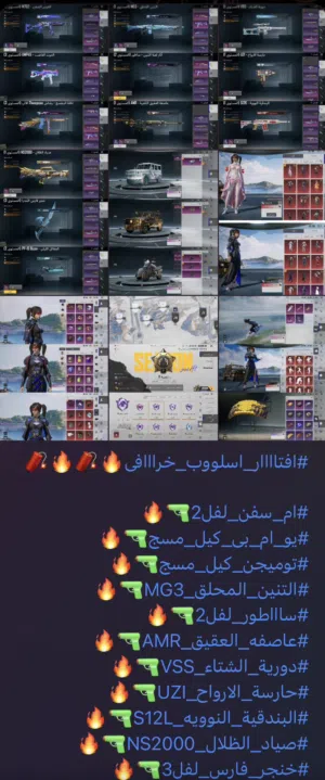 حسابات ببجي