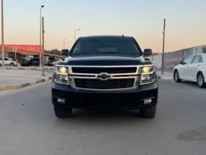 شفروليه تاهو خليجي موديل 2015 فل مواصفات LT جلد وفتحه وفورويل بحاله ممتازه جاهزه للتسجيل والاستخدام