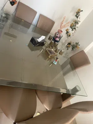 Recliner sofa set and dining room