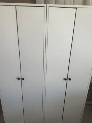2 x ikea cupoard and 2 heaters