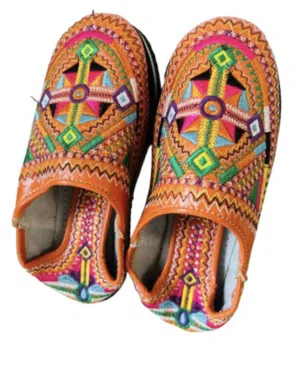 Leather Moroccan handmade slippers