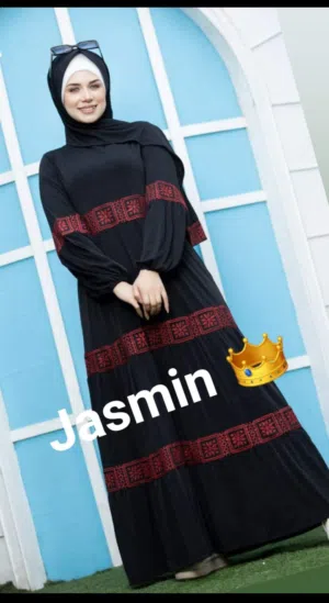 فستان للمحجبات يوجد مقاسات نفس لون الصورة فقط