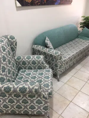 طقم كنب نظيف جدا جدا السالمية  قطعة 12