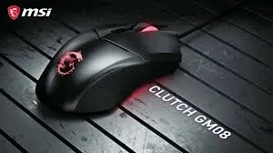 MOUSE CLUTCH GM08 ماوس جيمنج  من msi  فأرة ألعاب ضوئية مضيئة