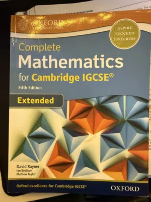 Cambridge IGCSE 5th edition
