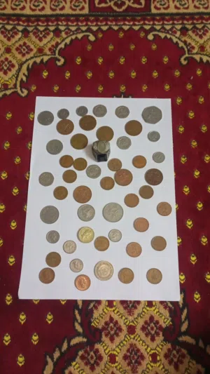 عملات قدييمه وخاتمين