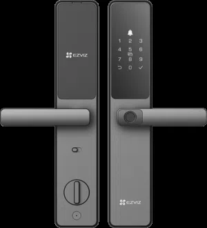 قفل ذكي بالبصمة EZVIZ DL05  فتح بالجوال + كود + كارت