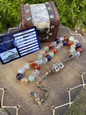 للبيع سبحان ياقوت زفير ألماس أصلي