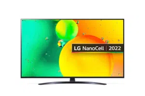 LG 55 inch NanoCell Smart TV - 4K, 55NANO76