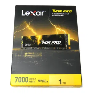 1TB ( 1000GB ) LEXAR THOR PRO M.2 NVME GEN 4.0 7000MB/s SPEED DESKTOP - LAPTOP GAMING SSD