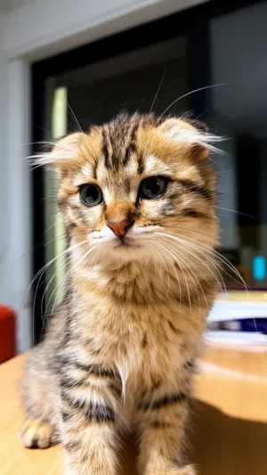 ثلاث بسس شوف اللي يعجبك، مكس Turkish angora + Scottish fold