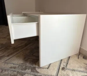 Coffee table with drawers