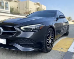 مرسيدس C300 وارد أمريكي 2022 سياره كلين تايتل صبغ وكاله نظيفه جدا