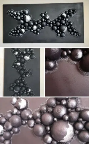 Acrylic colours 2 new canvas and other items for craft