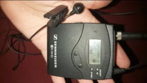 ميكروفون لاسلكي Sennheiser ew 100 G3 - صوت نضيف وقوي للبيع..................