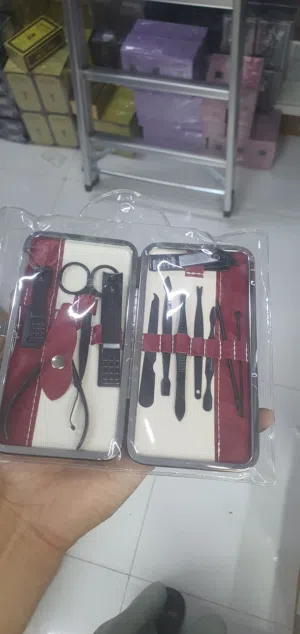 12-in-1 Premium Manicure Pedicure Kit – Stainless Steel Nail Cutter Set for Men & Women (Travel Case