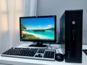 كمبيوتر مكتبي كامل i5 8gb ram 1TB HDD hp